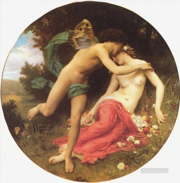 Cupido y Psique William Adolphe Bouguereau Pinturas al óleo